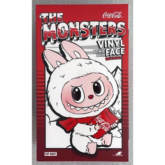 SEALED POP MART THE MONSTERS LABUBU COCA-COLA Series-Vinyl Face SINGLE Blind Box - Picture 2 of 12